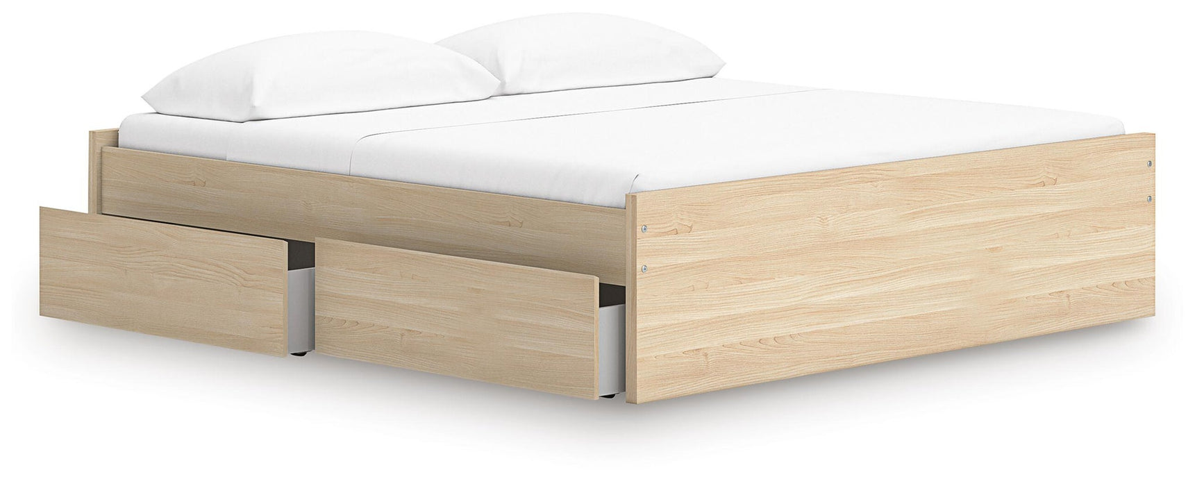 Onita King Platform Bed with 2 Side Storage - alternate view 3