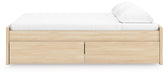 Onita King Platform Bed with 2 Side Storage - alternate view 8