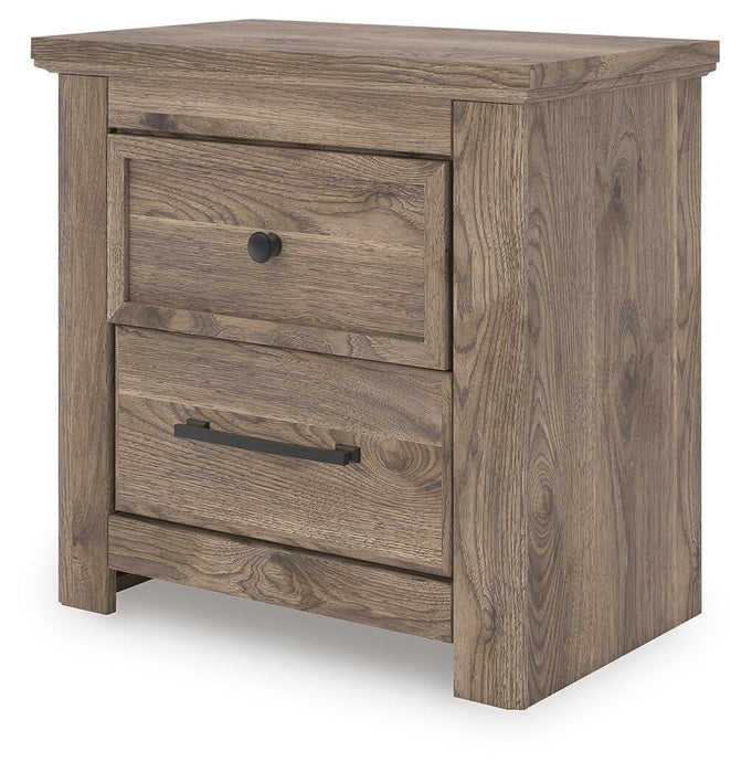 Rusticott Two Drawer Night Stand - alternate view 5