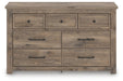 Rusticott Seven Drawer Dresser - alternate view 3