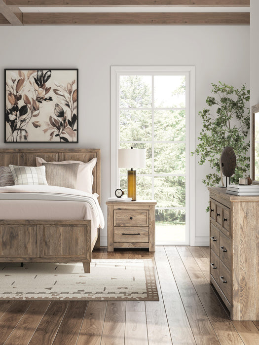 Rusticott Two Drawer Night Stand - alternate view 8