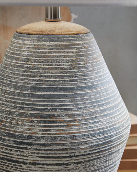 Lawrock Terracotta Table Lamp (1/CN) - alternate view 3
