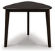 Shorbyn Triangle Dining Room Table - alternate view 5