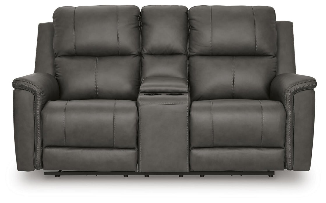 Bleckley PWR REC Loveseat/CON/ADJ HDRST - alternate view 4