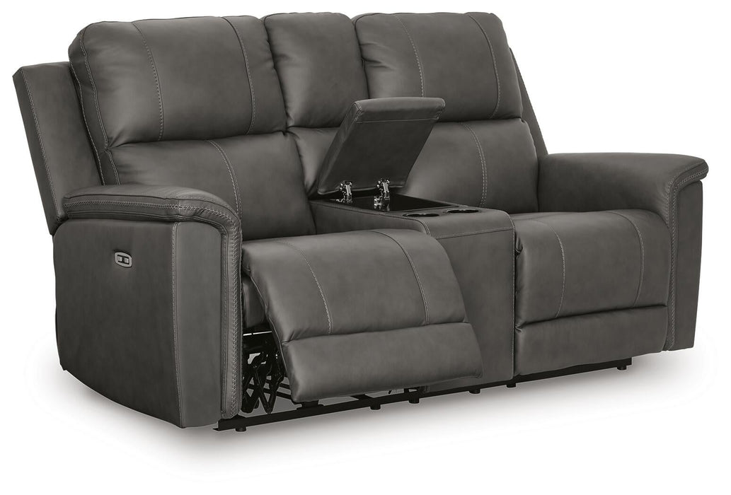 Bleckley PWR REC Loveseat/CON/ADJ HDRST - alternate view 3