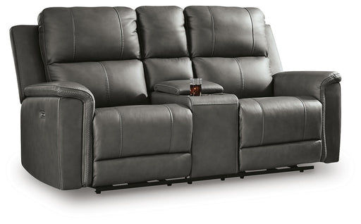 Bleckley PWR REC Loveseat/CON/ADJ HDRST - alternate view 2