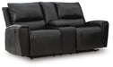 Glossmore DBL Rec Loveseat w/Console - alternate view 2