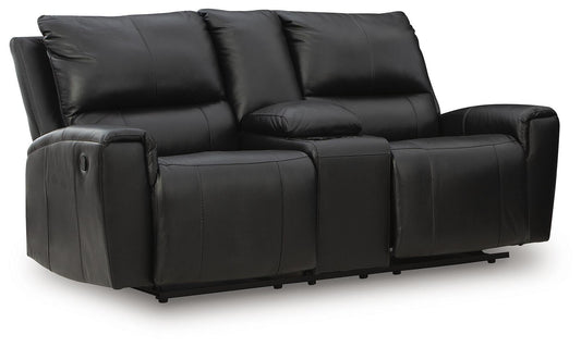 Glossmore DBL Rec Loveseat w/Console - alternate view 2