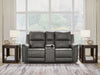 Bleckley PWR REC Loveseat/CON/ADJ HDRST