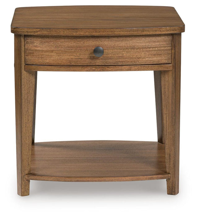 Burkbyer Rectangular End Table - alternate view 3