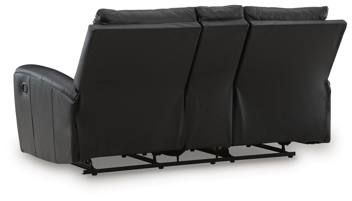 Glossmore DBL Rec Loveseat w/Console - alternate view 5