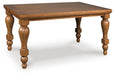 Greddinton RECT Dining Room Counter Table - alternate view 2