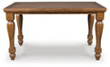 Greddinton RECT Dining Room Counter Table