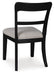 Greddinton Dining UPH Side Chair (2/CN) - alternate view 4