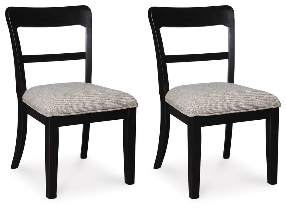 Greddinton Dining UPH Side Chair (2/CN) - alternate view 2