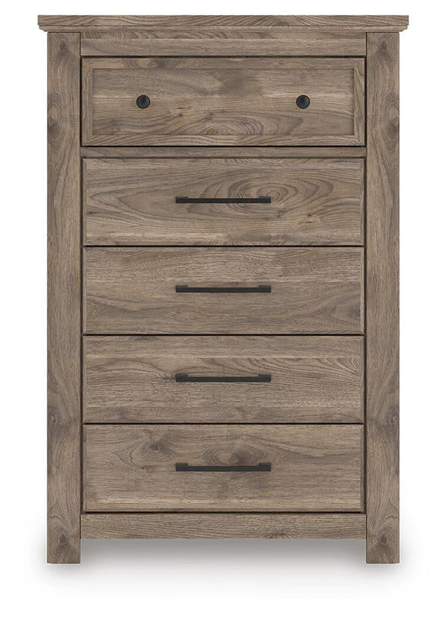 Rusticott Five Drawer Chest - alternate view 3