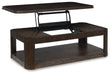 Carlibrie Lift Top Cocktail Table - alternate view 3