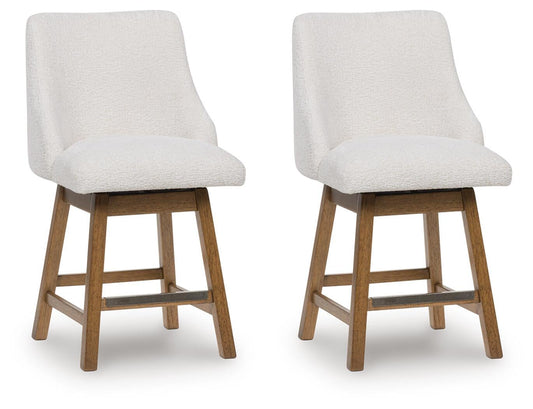 Cabalynn Upholstered Barstool (2/CN) - alternate view 2