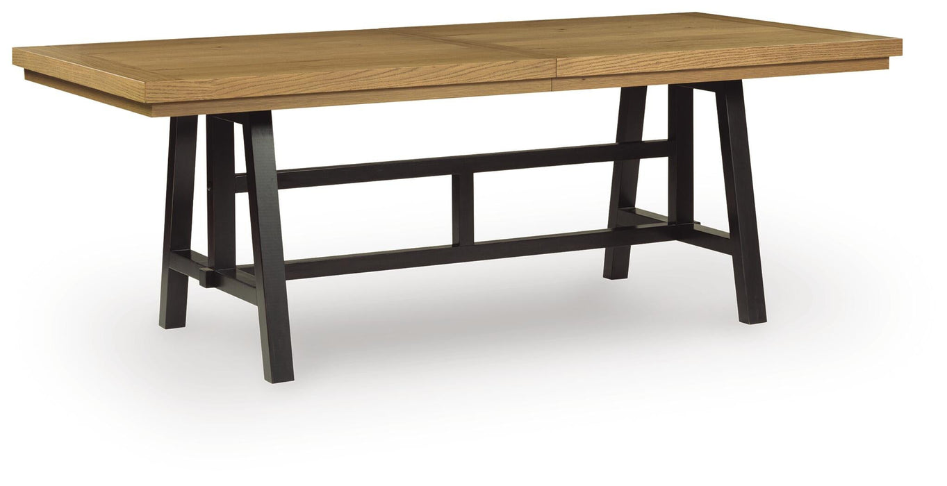 Galliden RECT Dining Room EXT Table - alternate view 3