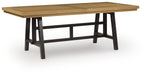 Galliden RECT Dining Room EXT Table - alternate view 3