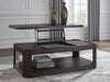 Carlibrie Lift Top Cocktail Table - alternate view 6