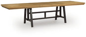 Galliden RECT Dining Room EXT Table - alternate view 2