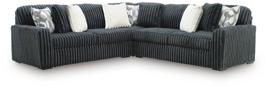 Midnight-Madness 3-Piece Sectional - alternate view 2