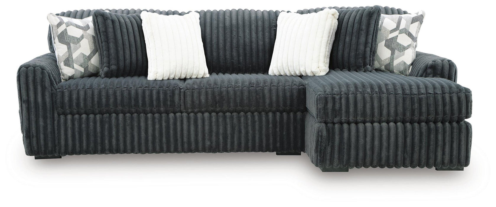 Midnight-Madness 2-Piece Sectional Sofa Chaise - alternate view 2