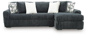 Midnight-Madness 2-Piece Sectional Sofa Chaise - alternate view 2