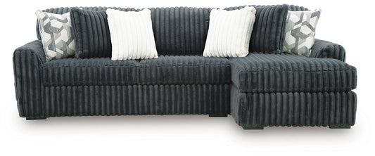 Midnight-Madness 2-Piece Sectional Sofa Chaise - alternate view 2