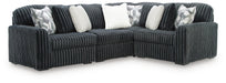 Midnight-Madness 4-Piece Sectional