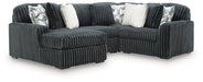 Midnight-Madness 4-Piece Sectional with Chaise