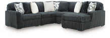 Midnight-Madness 5-Piece Sectional with Chaise - alternate view 2