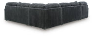 Midnight-Madness 4-Piece Sectional with Chaise - alternate view 3