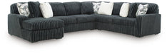 Midnight-Madness 4-Piece Sectional with Chaise - alternate view 2