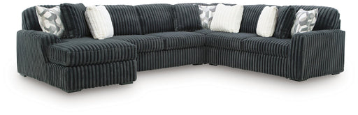 Midnight-Madness 4-Piece Sectional with Chaise - alternate view 2