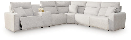Modmax II 6-Piece Power Reclining Sectional with Console - alternate view 2