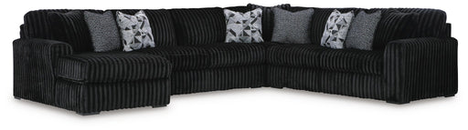 Midnight-Madness 6-Piece Sectional with Chaise - alternate view 2