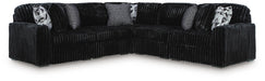 Midnight-Madness 5-Piece Sectional - alternate view 2
