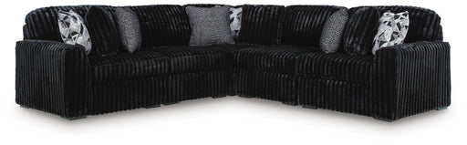 Midnight-Madness 5-Piece Sectional - alternate view 2