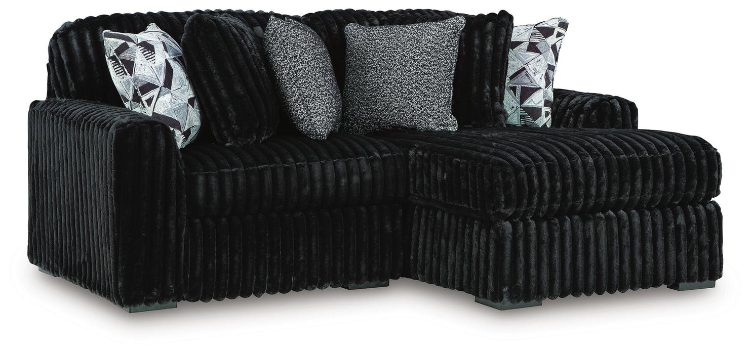 Midnight-Madness 2-Piece Sectional with Chaise - alternate view 2