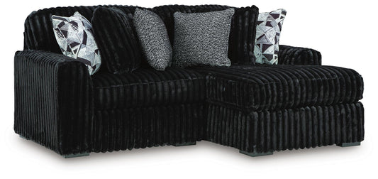 Midnight-Madness 2-Piece Sectional with Chaise - alternate view 2