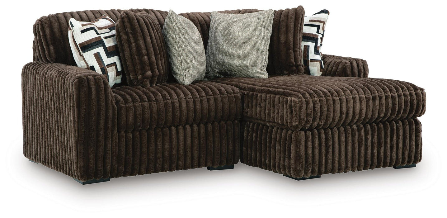 Midnight-Madness 2-Piece Sectional with Chaise - alternate view 2
