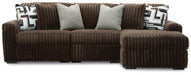 Midnight-Madness 3-Piece Sectional with Chaise