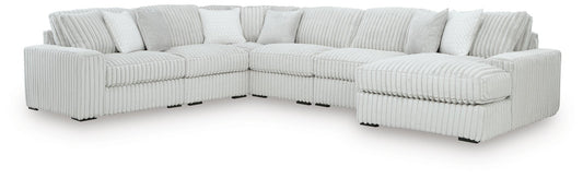 Stupendous 6-Piece Sectional with Chaise - alternate view 2