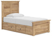 Makidern Twin Panel Storage Bed - alternate view 2