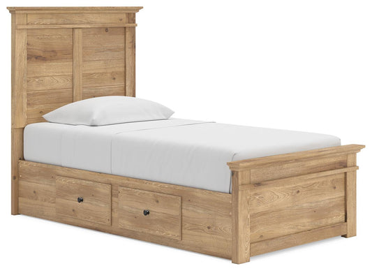 Makidern Twin Panel Storage Bed - alternate view 2