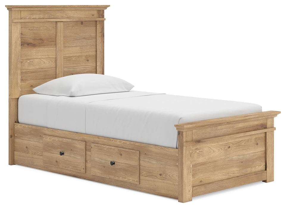 Makidern Twin Panel Storage Bed - alternate view 2