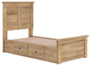 Makidern Twin Panel Storage Bed - alternate view 4