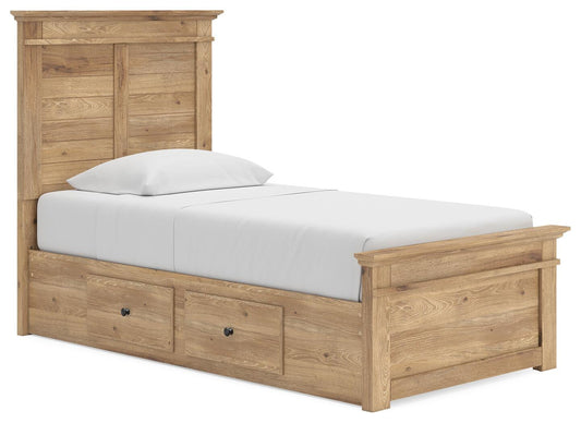 Makidern Twin Panel Storage Bed - alternate view 2